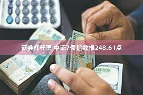 证券杠杆率 中证7债指数报248.61点