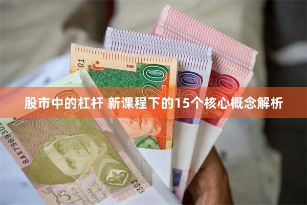 股市中的杠杆 新课程下的15个核心概念解析