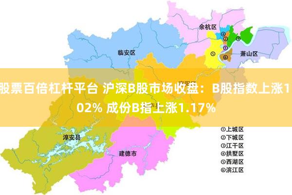 股票百倍杠杆平台 沪深B股市场收盘：B股指数上涨1.02% 成份B指上涨1.17%